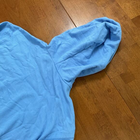 Golden State Warriors NBA Unisex Blue Ombre Hooded Sweatshirt Size Small S - Picture 10 of 10